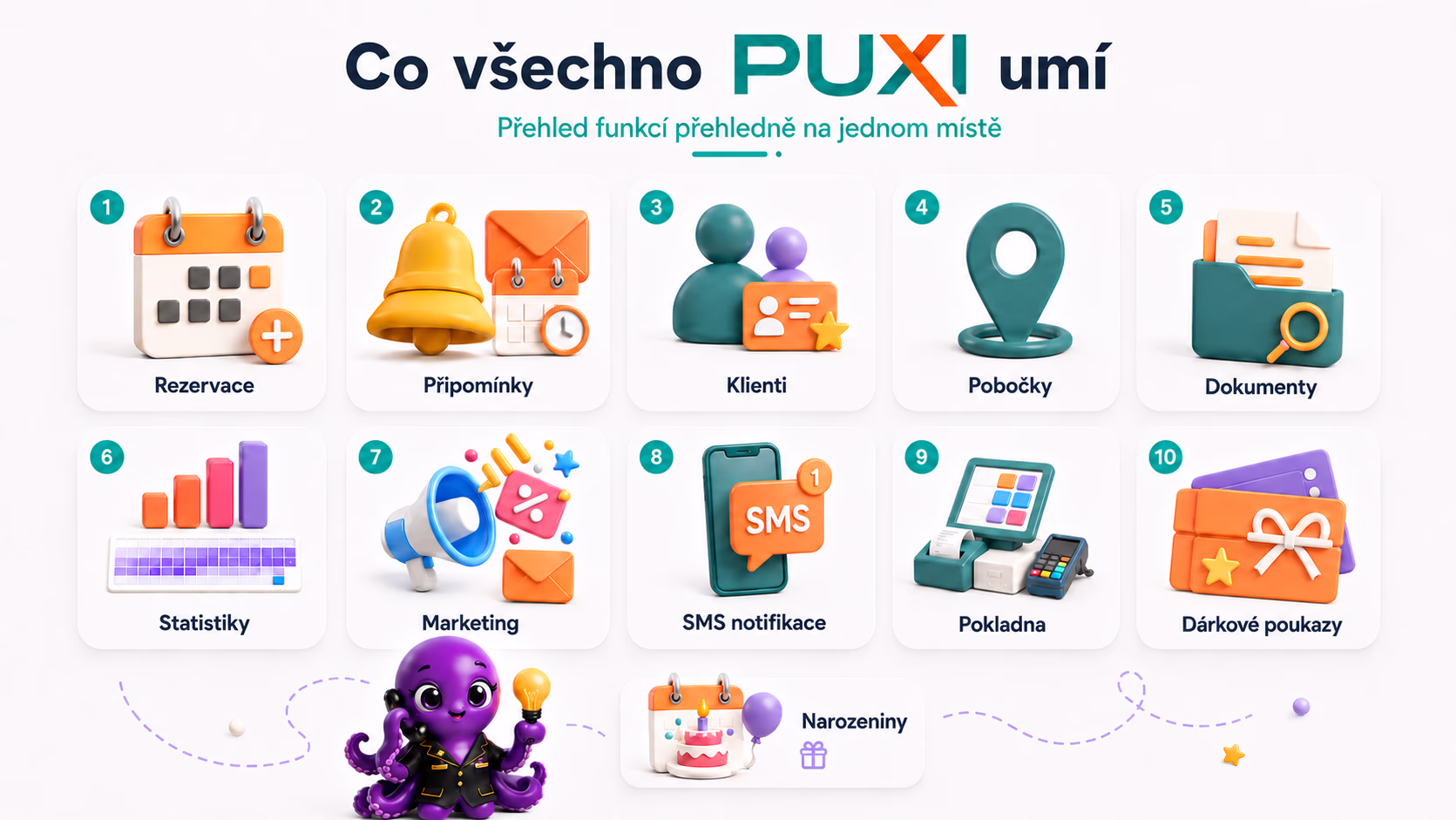 Co všechno PUXI umí